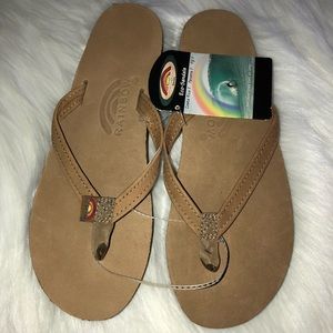 Rainbow Sandals Premier Leather Sierra Brown